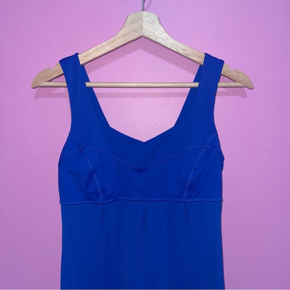 Lululemon Tank Top Women's Size 6 US Blue Tank Me Tank Breezy Mesh W1EE66S - Picture 4 of 11